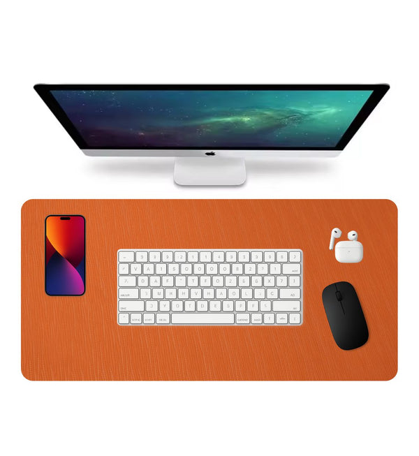 Dual-Sided Desk Mat – Plane & Textured