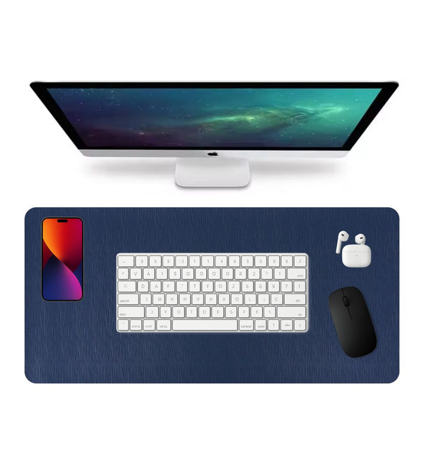Dual-Sided Desk Mat – Plane & Textured